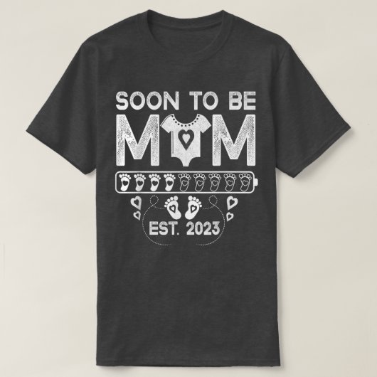 Snel mama worden grappig. t-shirt (Design voorkant)