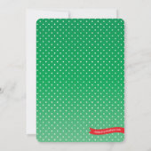 Snel met de kerstman kaart (Achterkant)