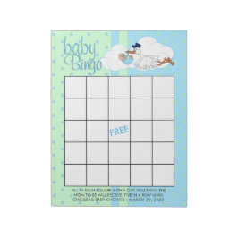 Snel met een kleine kleine babyjongen - Bingo Notitieblok