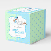 Snel met een kleine kleine babyjongen - Dank je Bedankdoosjes (Voorkant Zijde)