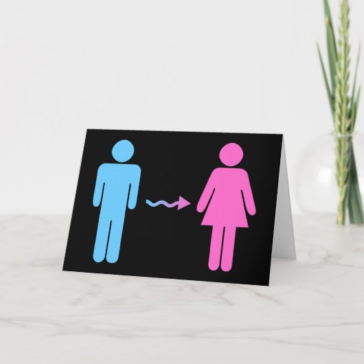 snel na de verandering van de sekse kaart (Voorkant)