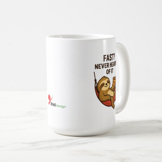 Snel? Nooit van gehoord Koffiemok (Voorkant rechts)