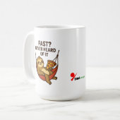 Snel? Nooit van gehoord Koffiemok (Voorkant links)