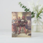 Snel, Nym en Bardolph Briefkaart (Staand voorkant)