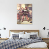 Snel, Nym en Bardolph Canvas Afdruk (Insitu (Slaapkamer))