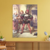 Snel, Nym en Bardolph Canvas Afdruk (Insitu (Woonkamer))