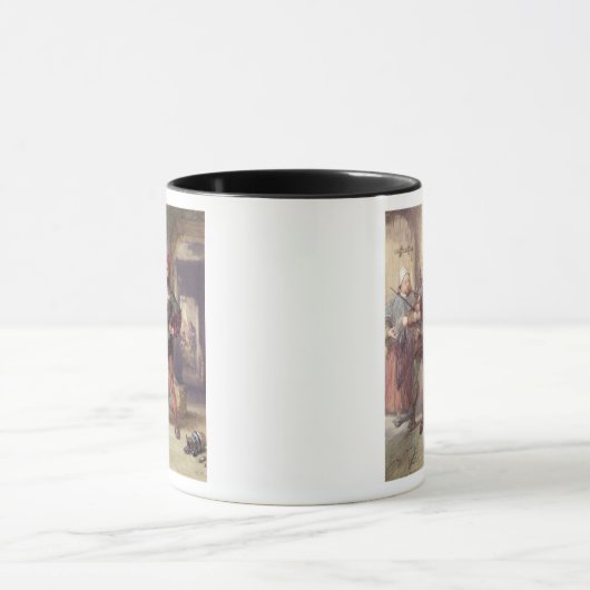 Snel, Nym en Bardolph Mok (Midden)