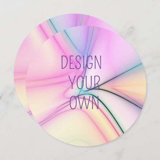 Snel ontwerp uw eigen uitnodiging (Voorkant / Achterkant)