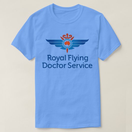 Snel ontwerp van de Royal Flying Doctor Service T-shirt (Design voorkant)