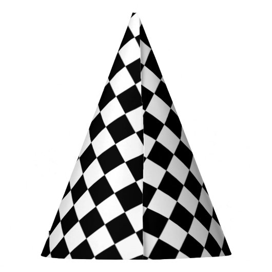 Snel op Fast Race Car Boy Eerste Verjaardagsfeestj Feesthoedjes (Achterkant)