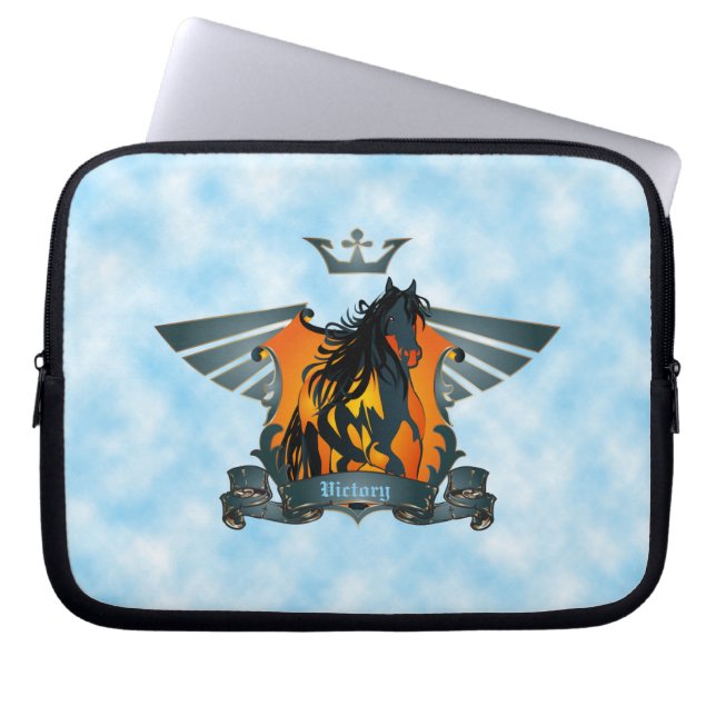 Snel overwinden - laptophoes laptop sleeve (Voorkant)