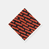 Snel patroon met Bacon Strips Servet (Hoek)