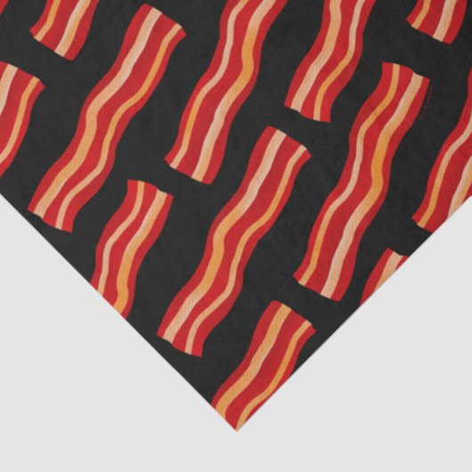 Snel patroon met Bacon Strips Tissuepapier (Detail)