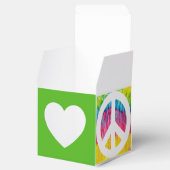 Snel peuterbord voor hippy bedankdoosjes (Geopend)