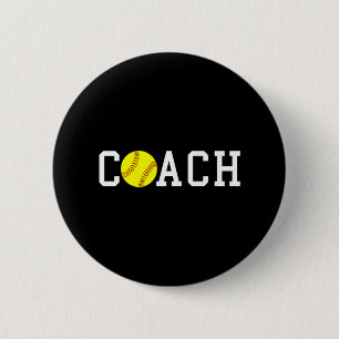 Snel-pitch Softball Gift Ideaal afdrukken Ronde Button 5,7 Cm