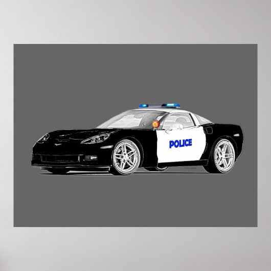 Snel politieauto!!! poster (Voorkant)