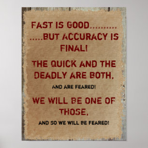 Snel Poster Motivatie tekenen