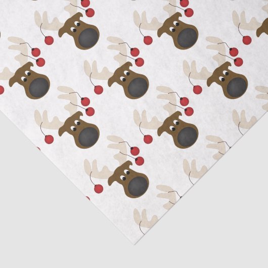 Snel rennen met kerstmis  tissuepapier (Detail)