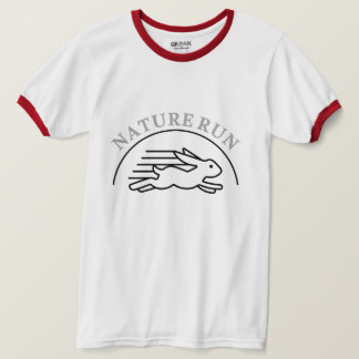 Snel Rennend Konijn Minimalistische Wilde Natuur I T-shirt