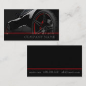 Snel reparatiecentrum voor mechanische auto's visitekaartje (Voorkant / Achterkant)