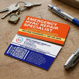 Snel reparatiespecialist voor verwarming, ventilat visitekaartje