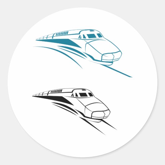 Snel rijdende stickers (Voorkant)