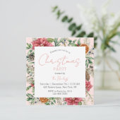 Snel script voor kerstfeestelijke feestdagen Moder Kaart (Staand voorkant)