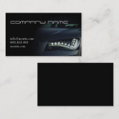 Snel snelle mechanische auto-zwart visitekaartje (Voorkant / Achterkant)