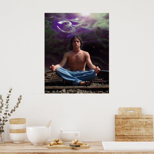 Snel spoor naar God Poster (Keuken)