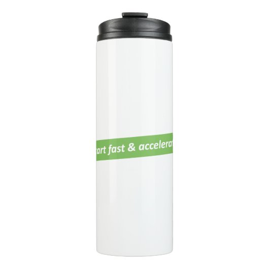 Snel starten en versnellen thermosbeker (Voorkant)
