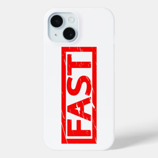 Snel stempel Case-Mate iPhone case (Achterkant)