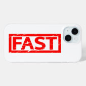 Snel stempel Case-Mate iPhone case (Achterkant (horizontaal))