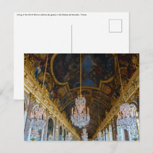 Snel van het Chateau de Versailles Briefkaart