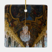 Snel van het Chateau de Versailles Keramisch Ornament (Achterkant)