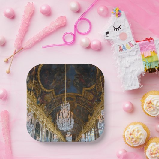 Snel van het Chateau de Versailles Papieren Bordje (Feest)