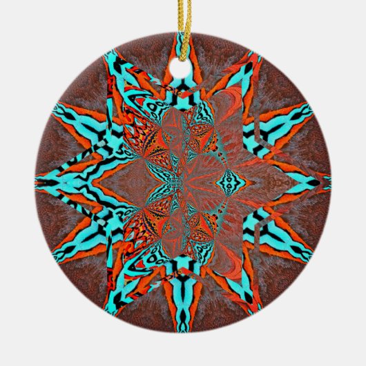 Snel van toekomstige complexiteit keramisch ornament (Voorkant)