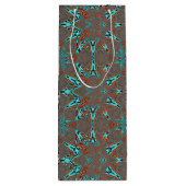 Snel van toekomstige complexiteit wijn cadeautas (Achterkant)