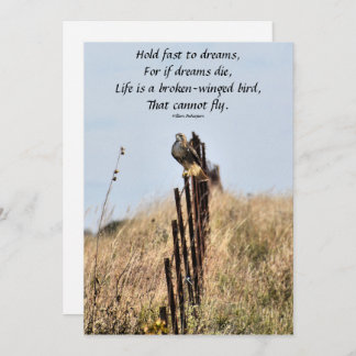 Snel vasthouden aan dromen kaart