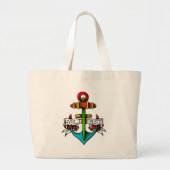 Snel vasthouden grote tote bag (Voorkant)