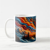 Snel verder dan de Eagle Fantasy Art limieten Koffiemok (Links)