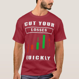 Snel verliezen snijden - Regel nummer voor aandele T-shirt
