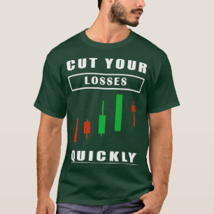 Snel verliezen snijden - Regel nummer voor aandele T-shirt