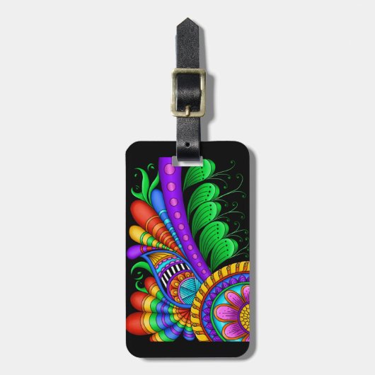 Snel verplaatsen bagagelabel (Voorkant verticaal)