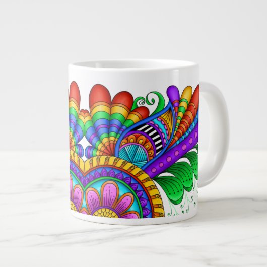 Snel verplaatsen grote koffiekop (Voorkant rechts)