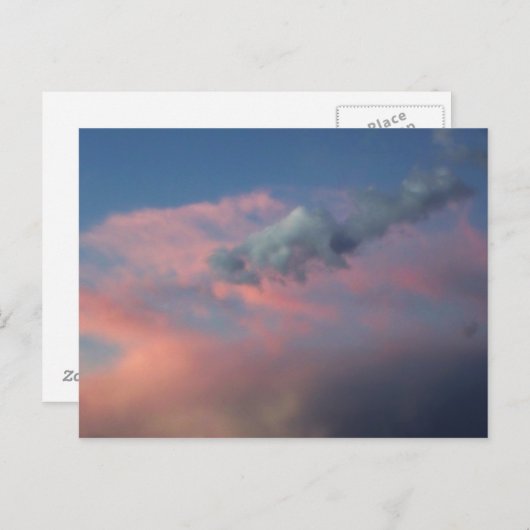 Snel vervagen briefkaart (Voorkant / Achterkant)