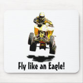 Snel vliegen muismat (Voorkant)