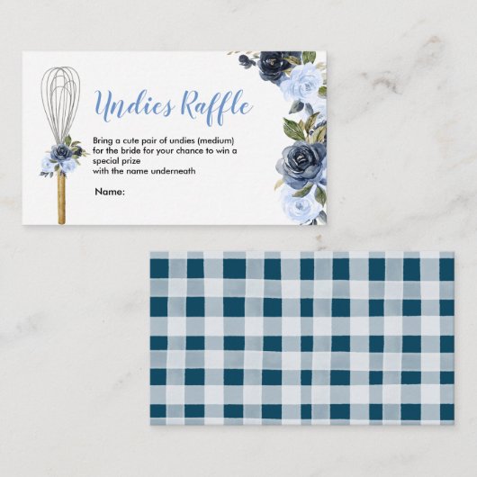 Snel vlooienvlies, weg van de Raffle Informatiekaartje (Voorkant / Achterkant)