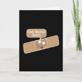 Snel vlot en grappig gezicht kaart (Voorkant)