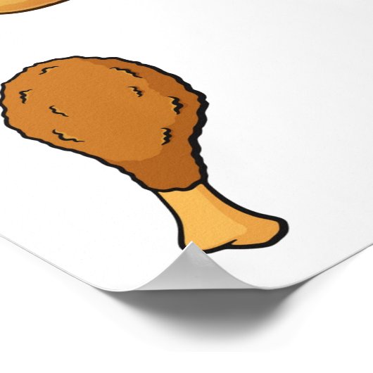 Snel voedsel collectie poster (Hoek)