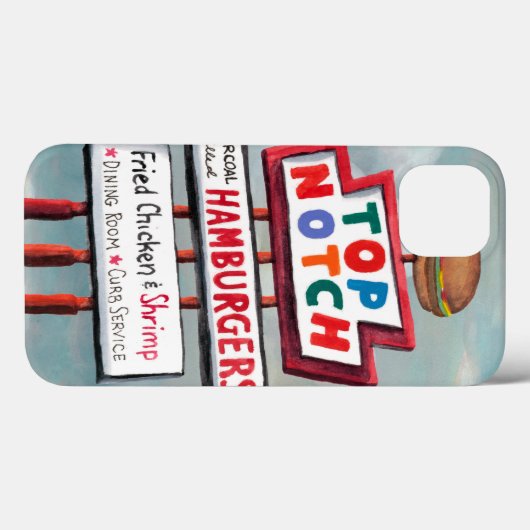 Snel voedsel tekenen Case-Mate iPhone case (Achterkant (horizontaal))